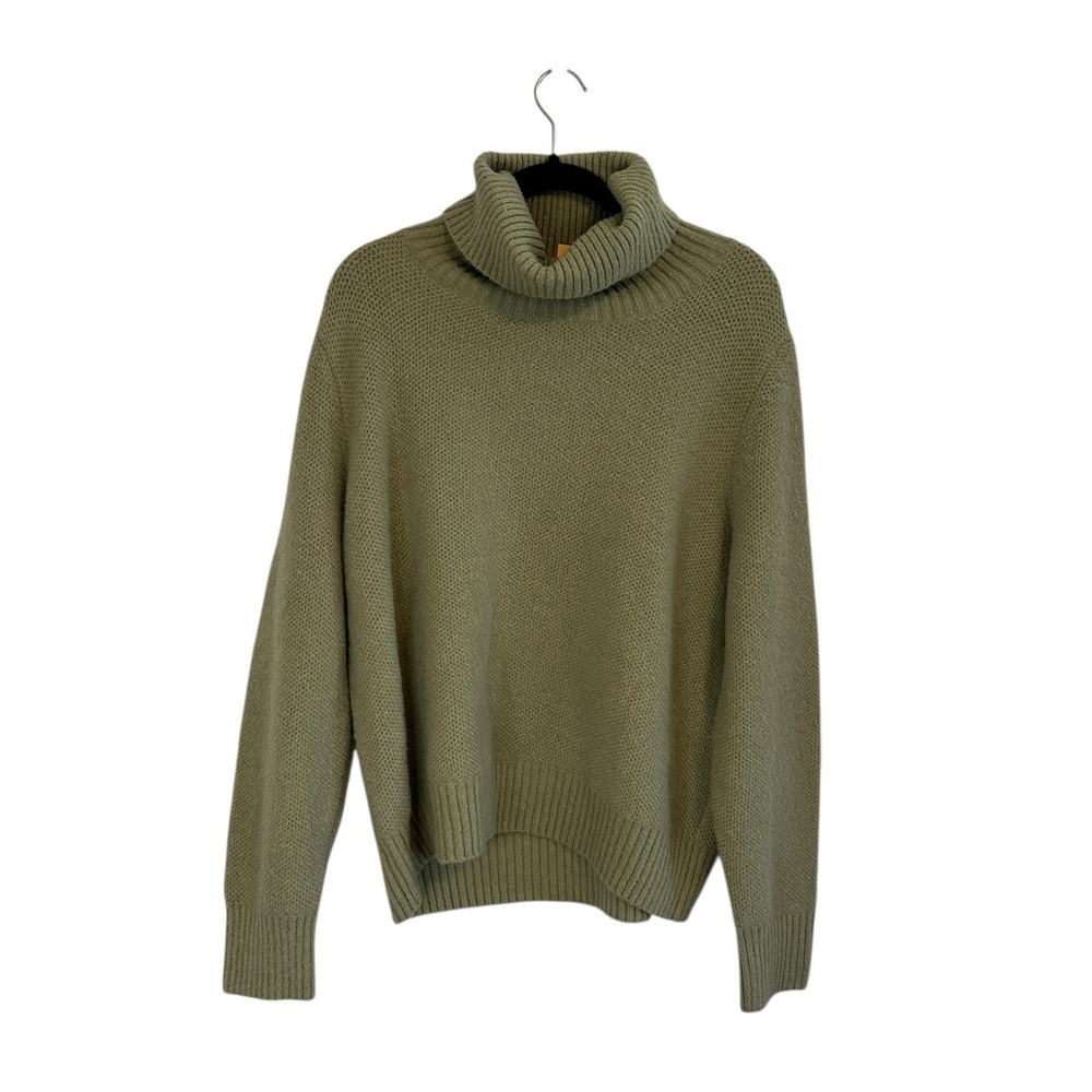 L.F. Markey Knox Knit Green Turtleneck Sweater Size 8